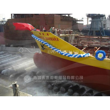 Inflatable Rubber Ship Launching Airbag